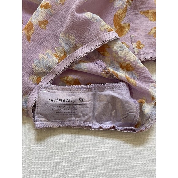 Free People Intimately Monday Morning Bodysuit In Lilac Combo Sz XS New W/O Tag - Picture 7 of 11
